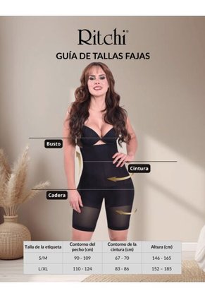 Panty Control Abdomen Levanta Cola Ritchi Moldeador C