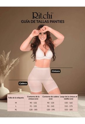 Panty Levanta Cola Capri Ritchi