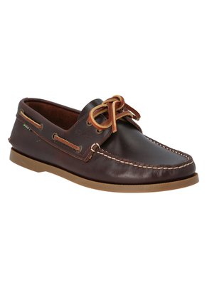 Mocasín CUERO Hombre Boat AMARETTO RKF