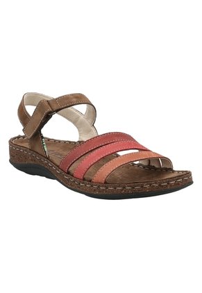 Sandalia Cuero Mujer Parklands Rosado Rockford RKF