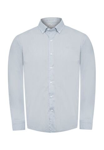 Camisa Manga Larga Hombre Rockford SHR-SOFT-SPM25 Azul RKF Rkf