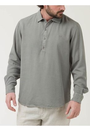 Camisa Manga Larga Hombre Rockford SHR-TENCELHALF-SPM25 Multicolor RKF