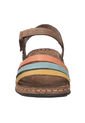 Sandalia CUERO Mujer Parklands MULTICOLOR RKF de Rkf