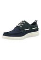 Mocasín Algodón Orgánico Hombre Gaston Azul Rockford RKF de Rkf