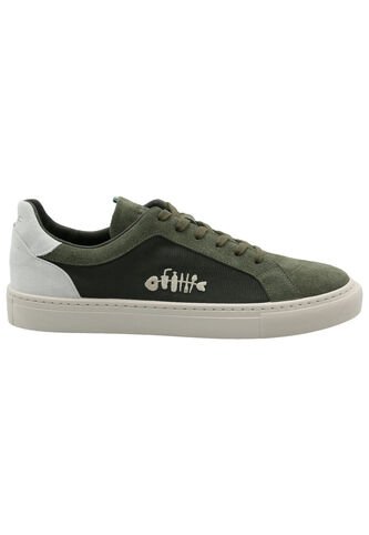 Tenis Cuero Hombre Tifon Verde Rockford RKF Rkf