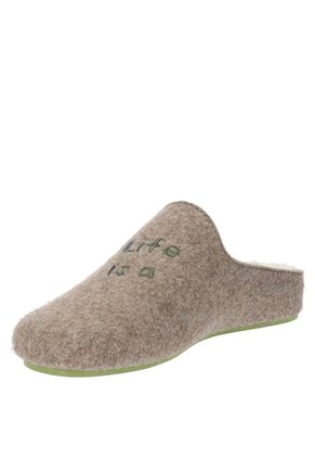 Babuchas Slipper Fibras Recicladas Hombre Rockford Marron RKF