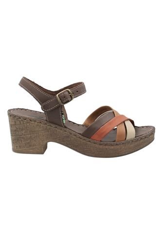 Sandalia Cuero Mujer Dalia Naranjo Rockford RKF Rkf