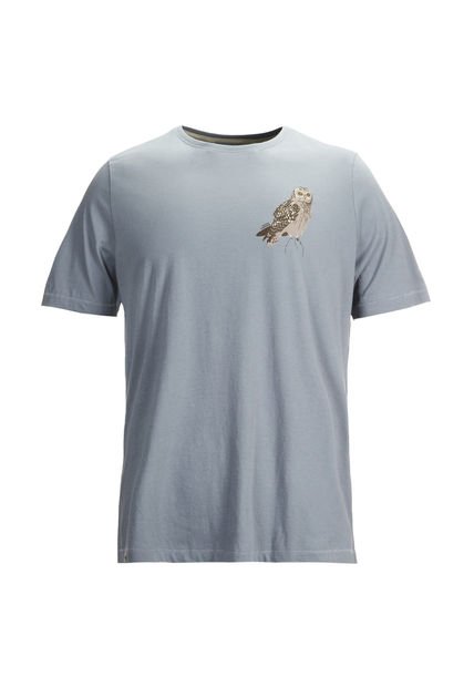 Camiseta M/C Orgaprint Algodón Orgánico Para Hombre RK110021397-82J RKF