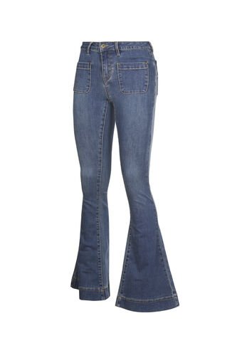 Jeans Domenica Algodón Orgánico Para Mujer RK2110211198-HCB RKF Rkf