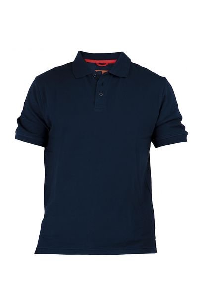 Camiseta Polo Rochas Azul Oscuro