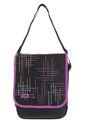 Bolso Rocka Negro-Fucsia de ROCKA