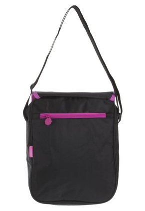 Bolso Rocka Negro-Fucsia