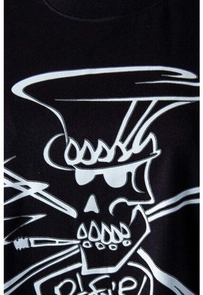 Camiseta De Slash Negra Manga Corta Género Neutro XL