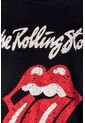 Camiseta De The Rolling Stones Relax Fit Para Hombre S de ROCKBANDS