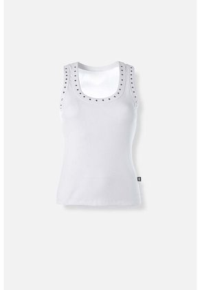 Camiseta De Movies Blanca Slim Fit Para Mujer M