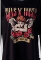 Camiseta De Guns N' Roses Relax Fit Para Mujer XS de ROCKBANDS