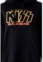 Buzo De Kiss Negro Con Capucha Género Neutro M de ROCKBANDS