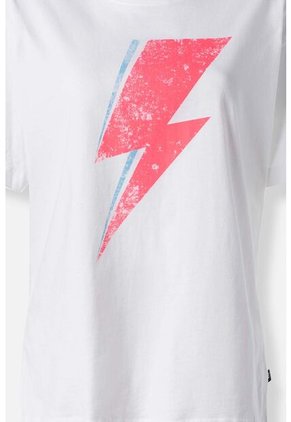 Camiseta De David Bowie Relax Fit Para Mujer XS