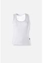 Camiseta De Movies Blanca Slim Fit Para Mujer S de ROCKBANDS