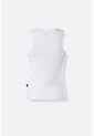 Camiseta De Movies Blanca Slim Fit Para Mujer S de ROCKBANDS