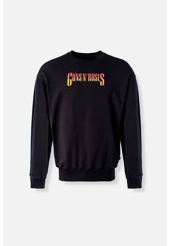 Buzo De Guns N' Roses Relax Fit Para Hombre L ROCKBANDS