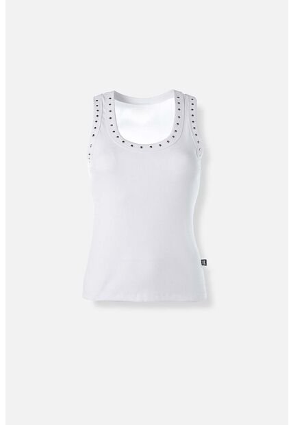 Camiseta De Movies Blanca Slim Fit Para Mujer L