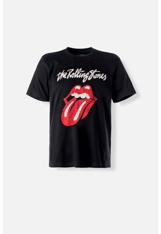 Camiseta De The Rolling Stones Relax Fit Para Hombre S ROCKBANDS