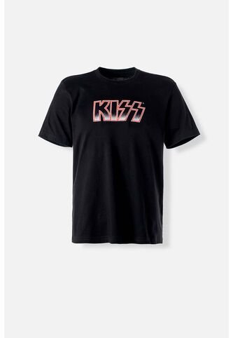 Camiseta De Kiss Relax Fit Para Hombre M ROCKBANDS