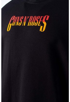 Buzo De Guns N' Roses Relax Fit Para Hombre S