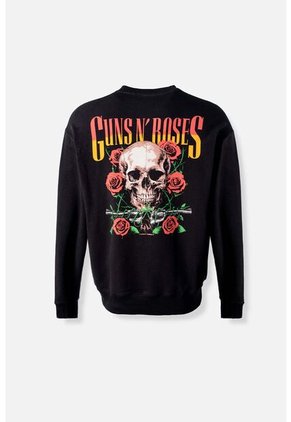 Buzo De Guns N' Roses Relax Fit Para Hombre S