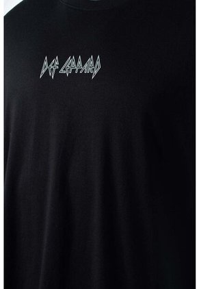 Camiseta De Def Leppard Relax Fit Para Hombre M