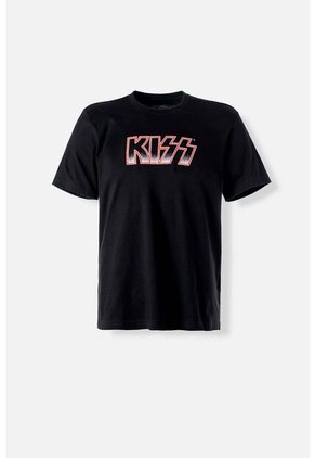 Camiseta De Kiss Relax Fit Para Hombre S