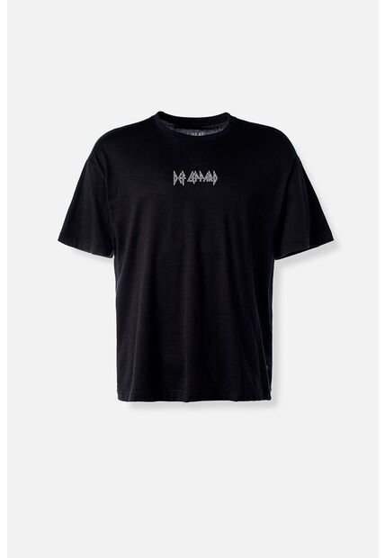 Camiseta De Def Leppard Relax Fit Para Hombre S