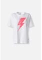 Camiseta De David Bowie Relax Fit Para Mujer L de ROCKBANDS