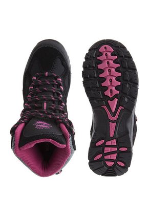 Bota Outdoor Negra-Fucsia Rockland Revi