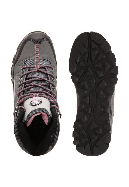 Calzado Deportivo Tenis Rockland Mujer Bota Outdoor Gris Rockland