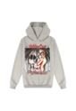 Hoodie Capota Adulto Mötley Crüe Gris de Rockland