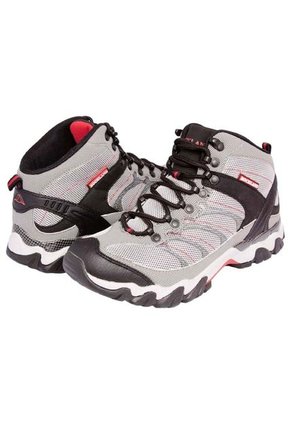 Botas Rockland Gris-Negro-Rojo