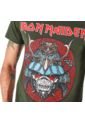 Camiseta Adulto Iron Maiden Verde de Rockland