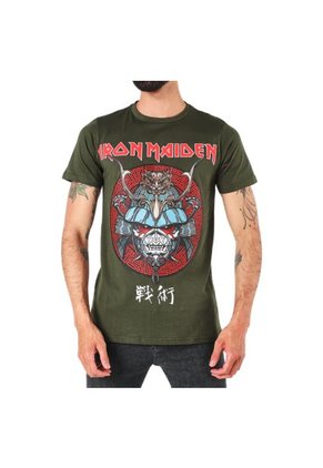 Camiseta Adulto Iron Maiden Verde