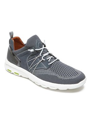 Zapatos Rockport Lets Walk Knit Bungee-Gris Claro