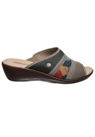 Sandalias Romulo Textil Estampado Romulo