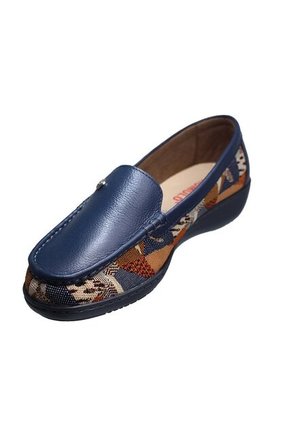 Zapato Mocasín Cuero Tubular Romulo Mujer