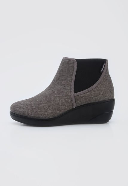 Botín Gris-Negro Romulo