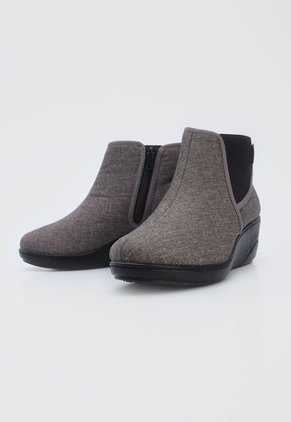 Botín Gris-Negro Romulo