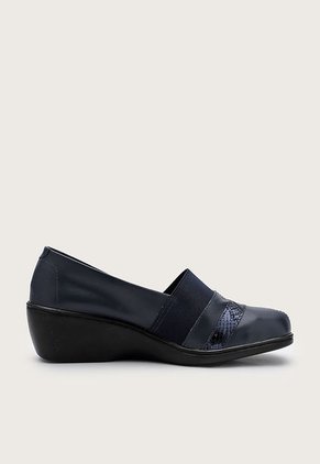 Zapato Casual Azul Navy-Negro Romulo
