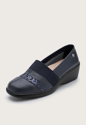 Zapato Casual Azul Navy-Negro Romulo