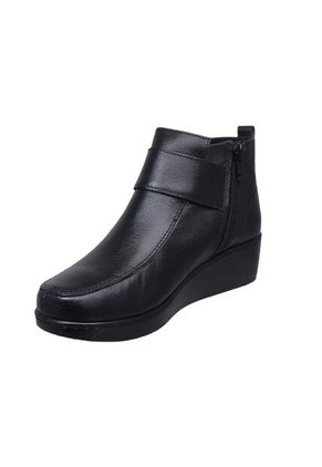 Botín Romulo Mujer Hebillas Decorativas En Cuero