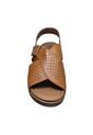 Romulo Sandalia Plana Cuero Ajuste Velcro Mujer de Romulo
