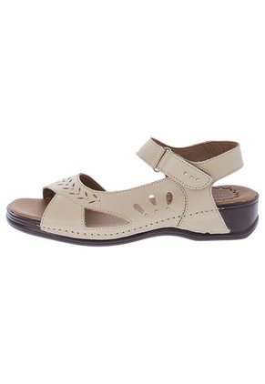 Sandalia Plana Beige Romulo